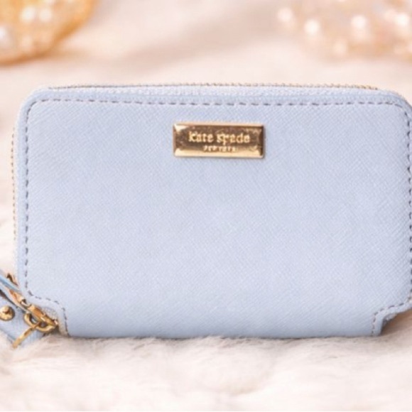 kate spade Handbags - Kate Spade Light Blue Wallet